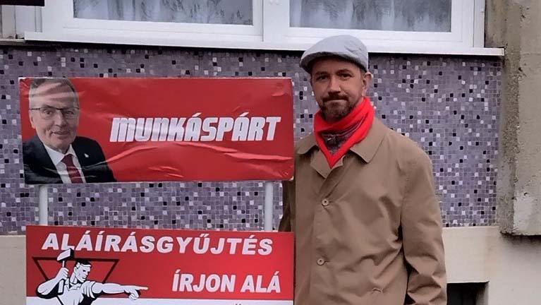 Gyöngyös: Boldog karácsonyt kívánt a Munkáspárt