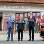 Új egészségház átadása Mezőkövesden 2025. július 10-én – Fotó: Vajda János/MTI