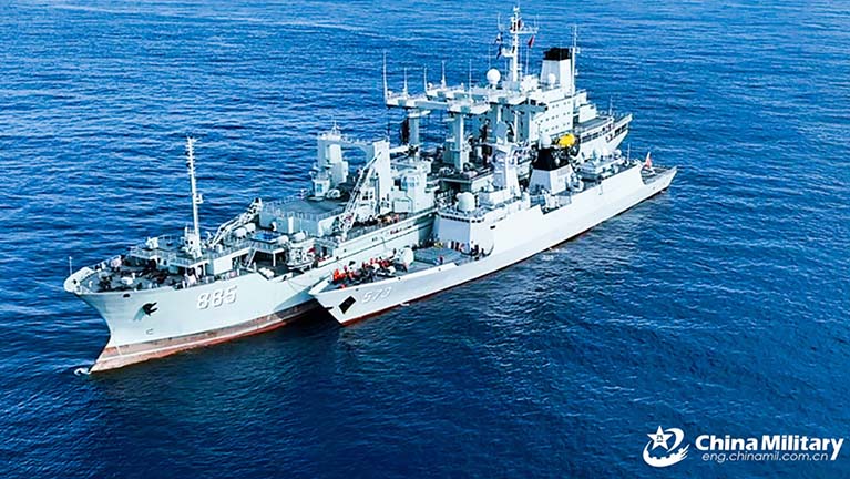 Kína tengeri nagyhatalom lett