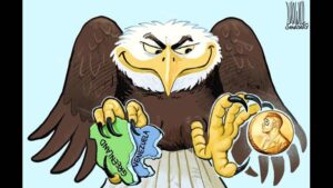 Trump agresszor és békegalamb