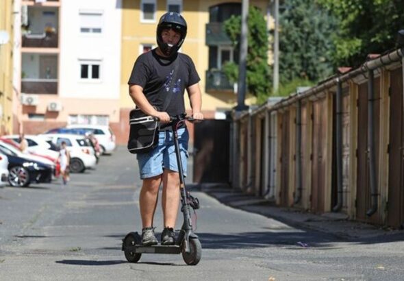 "A rendőrség a rolleresek figyelmét is felhívta az ittas vezetés veszélyeire.