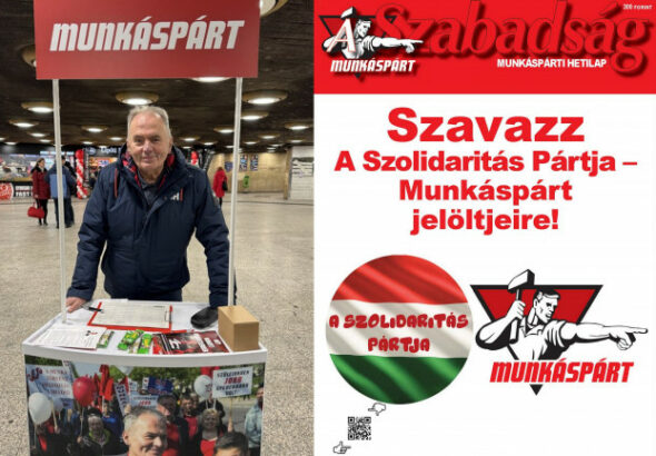 Támogassák aláírásukkal A Szolidaritás Pártja-Munkáspárt jelöltjeit!