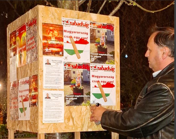 Barabás György László, a Munkáspárt Budapest 03 választókerületi jelöltje