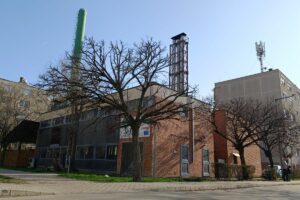 A távhőszolgáltató rendszer Hunyadi utcai kazánháza. Fotó: Szabó Imre