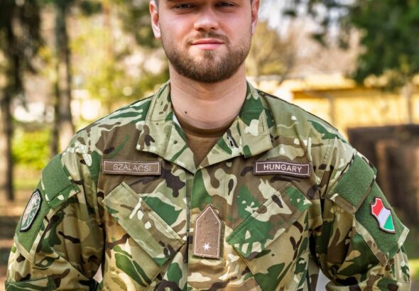 Több év kihagyás után aranyérmet szerzett a debreceni származású Szalacsi Armand őrvezető Forrás: Facebook / Magyar Honvédség Bocskai István 11. Páncélozott Hajdúdandár