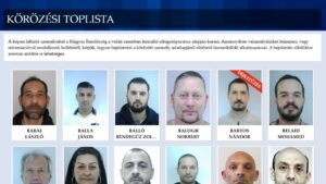 Megnéztük milyen Heves vármegyei emberek szerepelnek a körözési listákon. Forrás: Police.hu