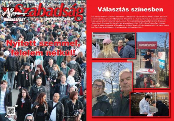 Nyitott szemmel és félelem nélkül!