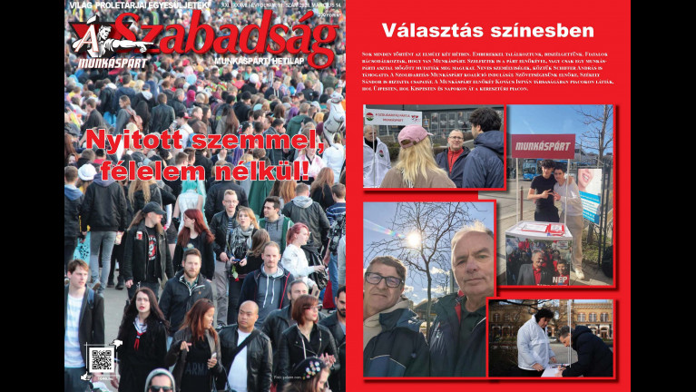 Nyitott szemmel és félelem nélkül!