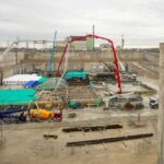 Folyamatosan zajlik a munka Paks II. területén Forrás: Paks II Zrt.