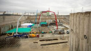 Folyamatosan zajlik a munka Paks II. területén Forrás: Paks II Zrt.