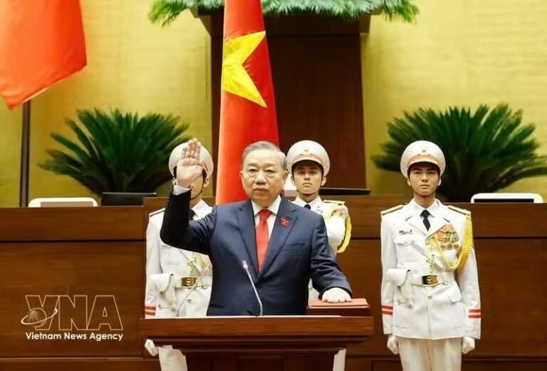 Köszöntjük Vietnam új elnökét!