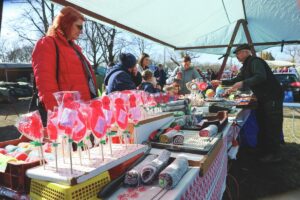 A húsvétvasárnapi vásár sem marad el Kisteleken. Fotó: Karnok Csaba