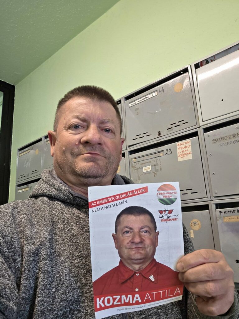 Kozma Attila Mátyás - Szolidaritás Pártja - Munkáspárt Hajdú-Bihar, Debrecen