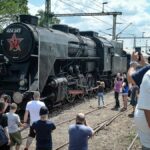 Tavaly Gyöngyösön járt a nosztalgiavonat, melyet oda is a Bivaly gőzmozdony húzott. Fotó: Czímer Tamás