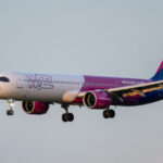 Kényszerleszállást hajtott végre a WizzAir Budapestről Koppenhágába tartó járata, kórházba kellett vinni egy utast