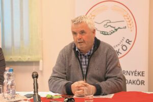 Rittlinger József, a NAK Baranyai Szervezetének elnöke