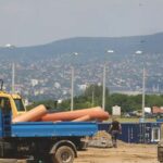 Így épült a pécsi Déli Ipari Park, a várostól nyugatra ennél is nagyobb fejlesztési terület lesz Fotó: Laufer László