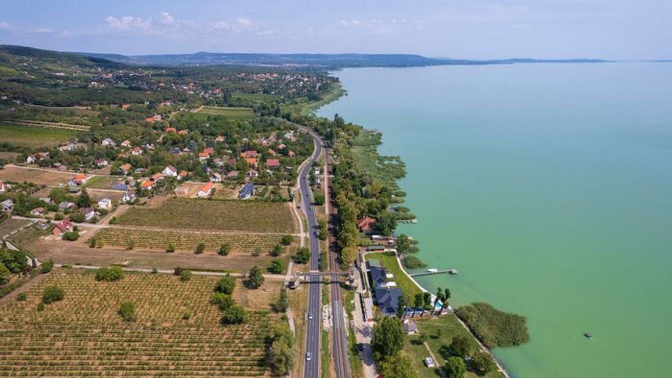 Csökkent a Balaton vízszintje
