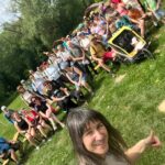 A fényképen Andok Zsuzsanna, az El Tamino főszervező-ötletgazdája és a lelkes csapat látható Fotó: Facebook/El Tamino