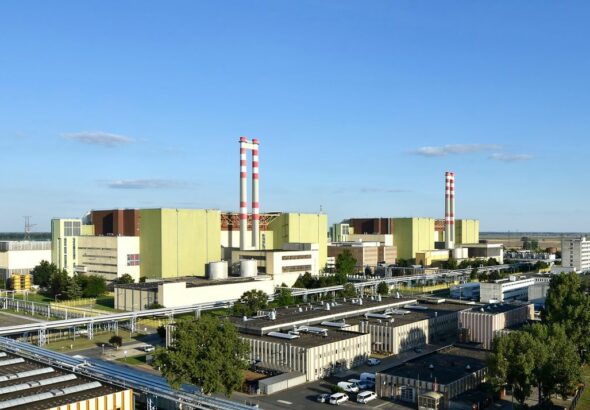 A Paksi Atomerőmű. Fotó: Országos Atomenergia Hivatal