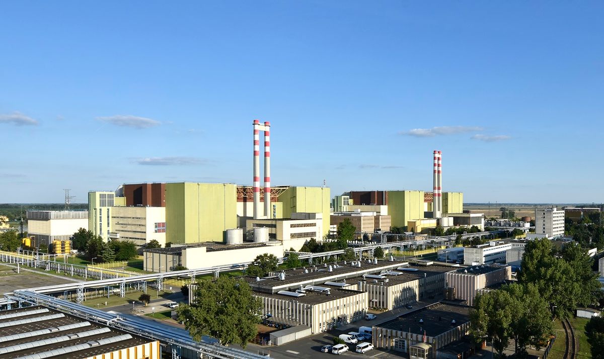 A Paksi Atomerőmű. Fotó: Országos Atomenergia Hivatal