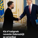 "...J. D. Vance nyilvánosan bírálta Zelenszkijt, amiért nem elég hálás az Egyesült Államoknak az Oroszországgal szemben nyújtott segítségért..."