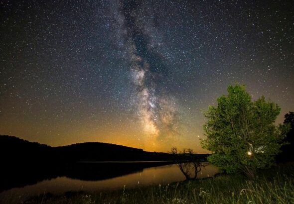 Július 30-án lesz a lehet majd gyönyörködni legjobban a Déli Delta Aquaridák meteorrajban, vagy hullócsillagokban Fotó: Makovics Kornél