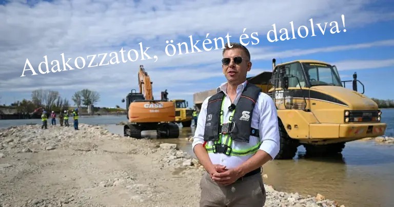 Adakozzatok! Önként és dalolva