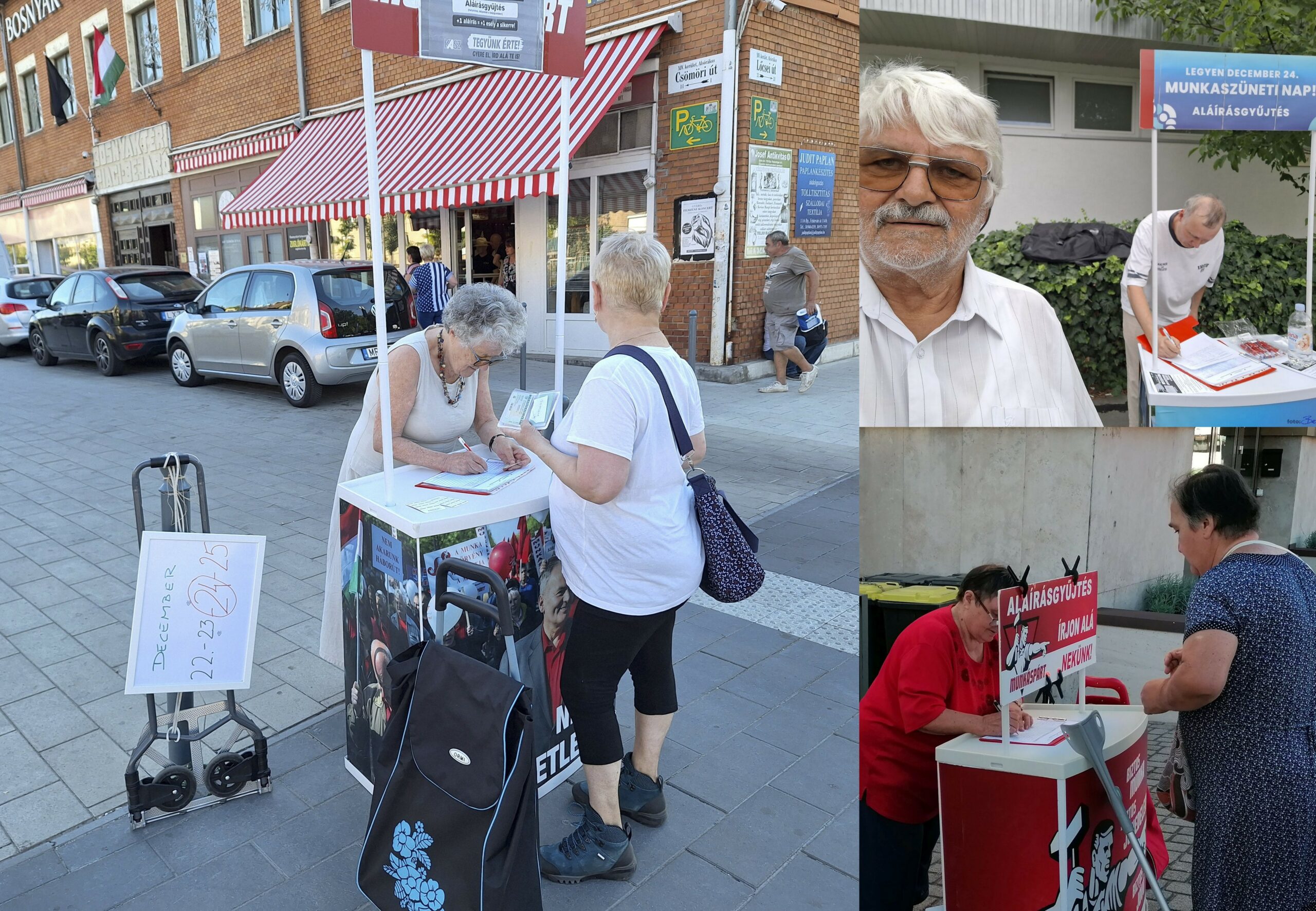 Az ajánlásgyűjtés megy tovább
