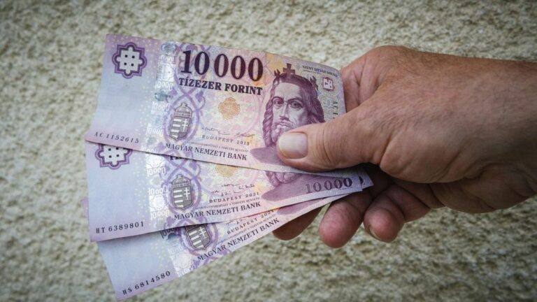 Bérekre is alig van pénz...Fotó: Csapó Balázs