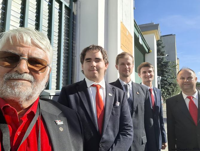 A Magyar Munkáspárt küldöttsége a Koreai Népi Demokratikus Köztársaság megalakulásának 78. évfordulója alkalmából megtartott fogadáson