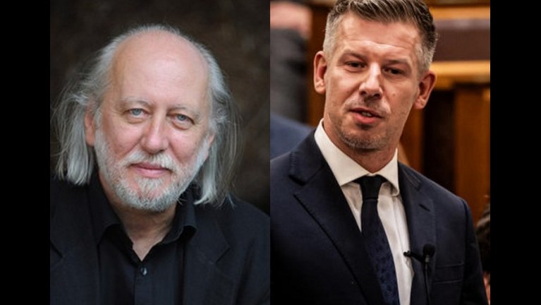 Krasznahorkai és Magyar egymásra találtak