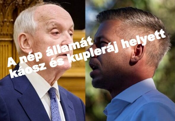 A nép államát káosz és kupleráj helyett