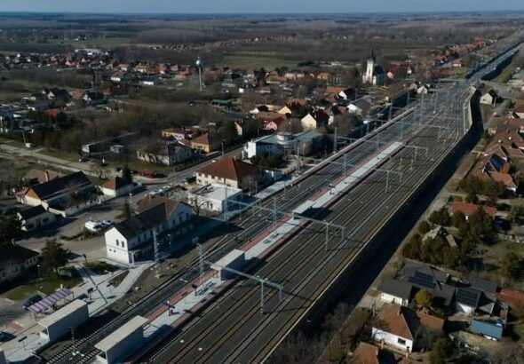 Október elején egy minden eddiginél fontosabb teszt következik a Budapest–Belgrád vasútvonalon Forrás: Facebook/Építési és Közlekedési Minisztérium