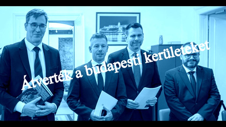 Átverték a budapesti kerületeket