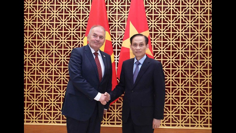 Thürmert fogadta a vietnami külügyminiszter