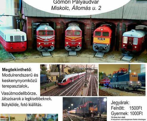 Miskolci Vasútmodellezők Egyesülete Facebook bejegyzése