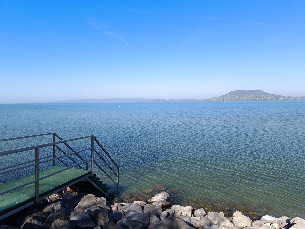 Napról napra nő a Balaton vízszintje Fotó: Krausz Andrea